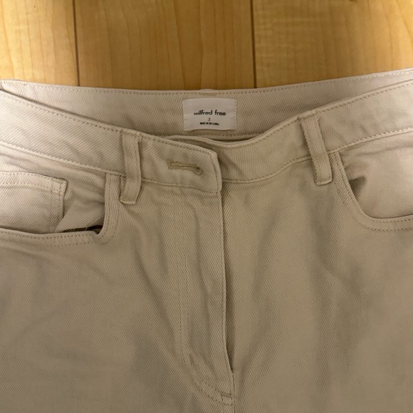 Wilfred (melina) Cotton Pants - Light Beige - Picture 3 of 5